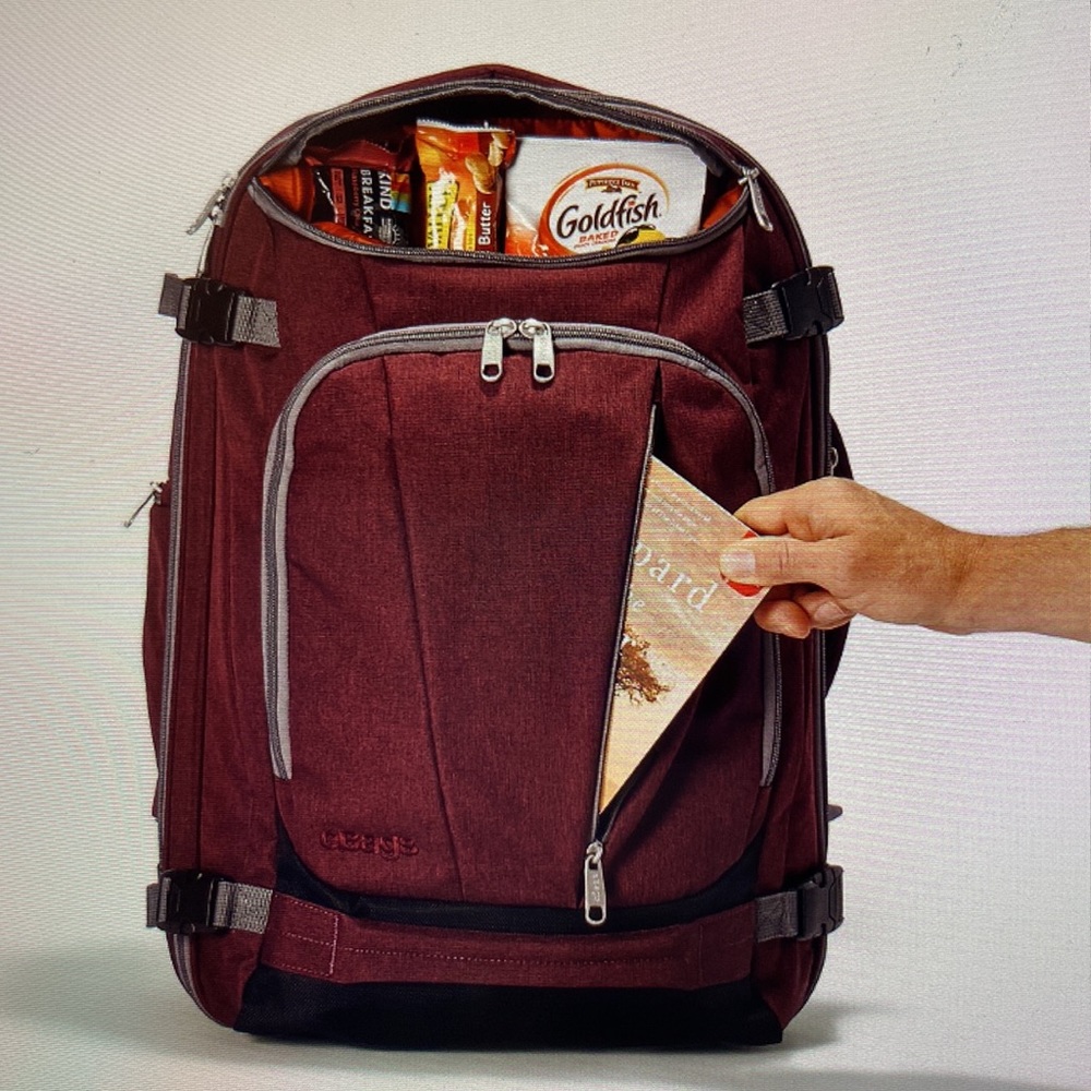 Packs like a Suitcase, Carries like a Backpack